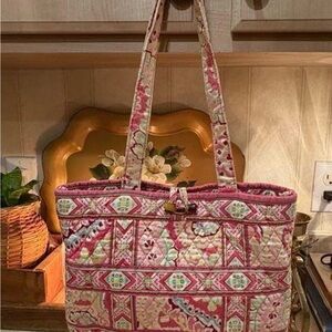 Capri melon Vera Bradley Tote Bag